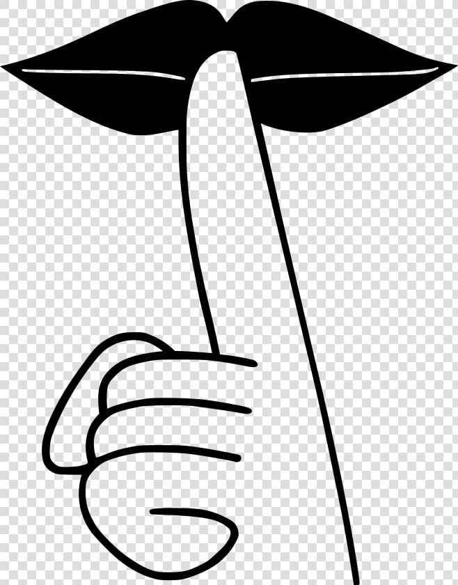 Shhh Sign   Shh Clipart  HD Png DownloadTransparent PNG