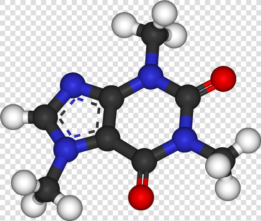 Cafeína   Salicylic Acid 3d Model  HD Png DownloadTransparent PNG