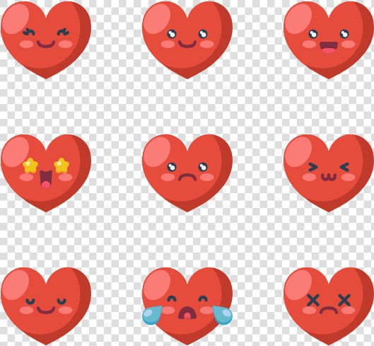 Heart Emoticons   Clipart Vector Dates  HD Png DownloadTransparent PNG