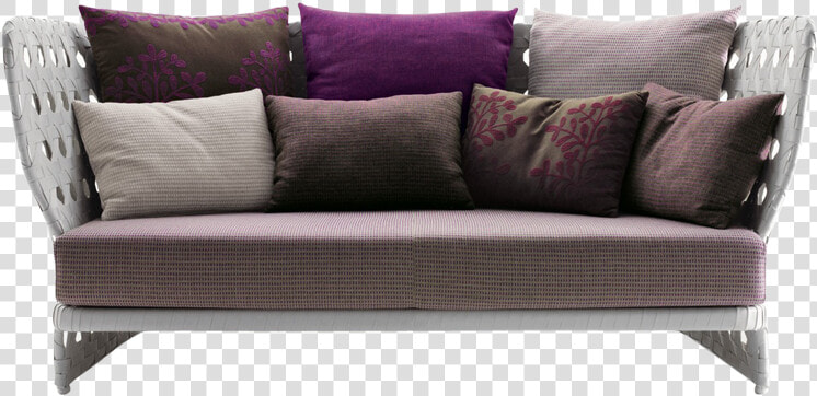 Sofa With Low Back   Canasta Sofa B amp b Italia  HD Png DownloadTransparent PNG