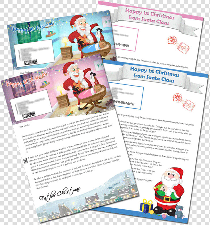 1st Christmas Personalised Santa Letter From Santa  HD Png DownloadTransparent PNG