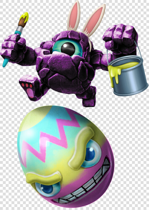 Skylanders Trap Team Rocky Roll  HD Png DownloadTransparent PNG