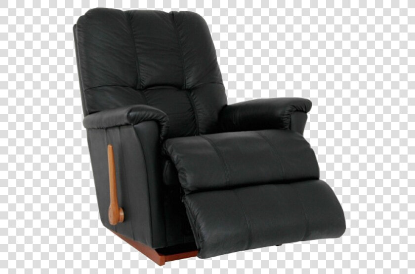 Recliner Png File   Black Leather La Z Boy Rocker Recliner  Transparent PngTransparent PNG