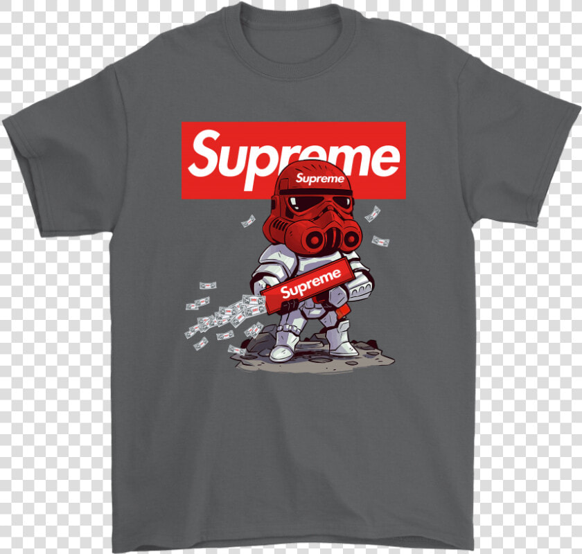 Star Wars Storm Trooper Supreme Shirts   Supreme T Shirt Snoopy  HD Png DownloadTransparent PNG