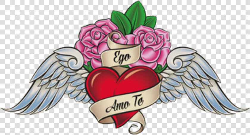  tattoo  wings  heart  memory   Wings Heart Png Tattoo  Transparent PngTransparent PNG