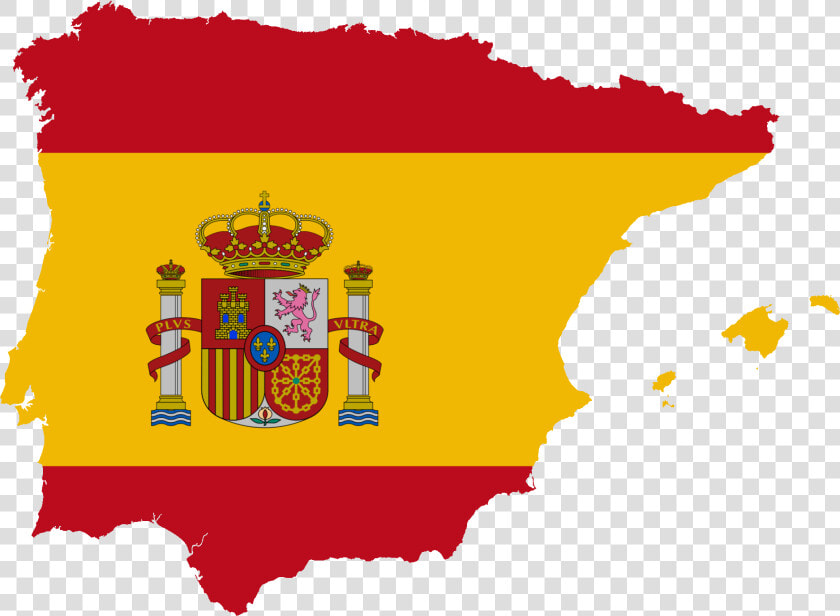 Flag Map Of Greater Spain   Map Of Spain Png  Transparent PngTransparent PNG