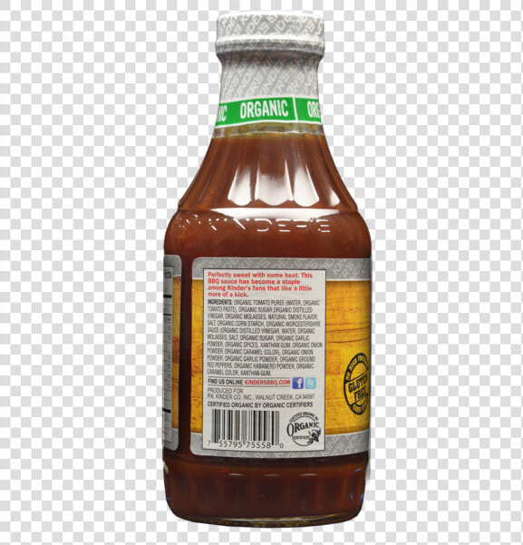 Organic Kinders Mild Bbq Sauce 30 Oz  HD Png DownloadTransparent PNG