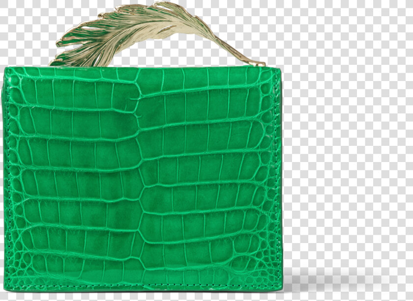 Emerald Lisse Alligator With Light Gold Feather Data   Birkin Bag  HD Png DownloadTransparent PNG