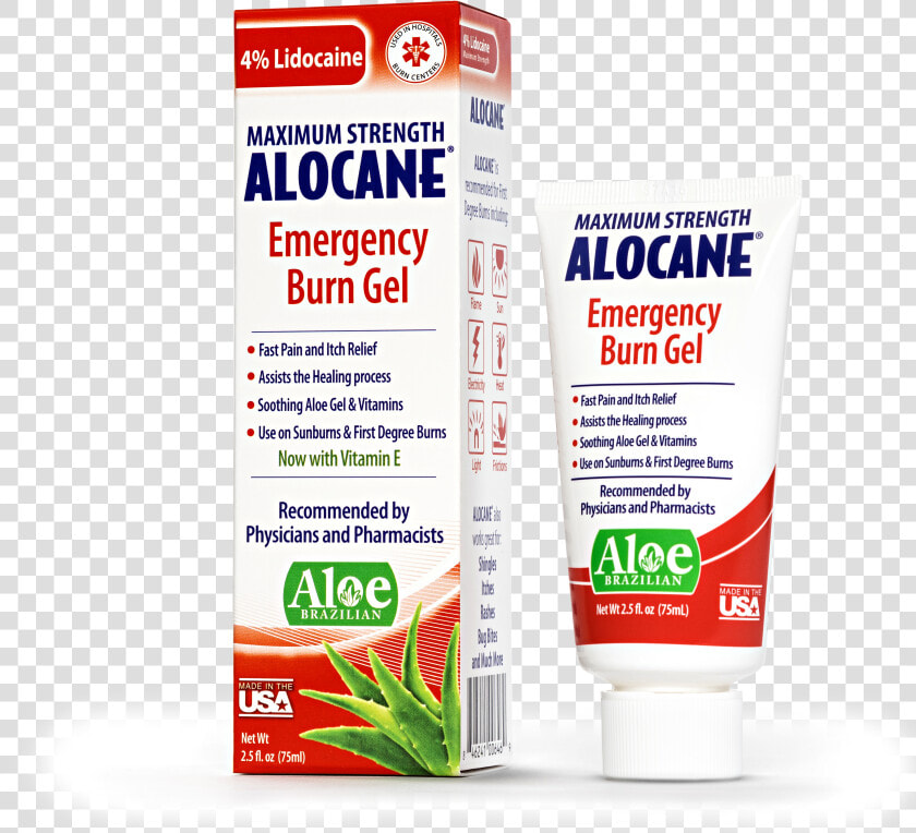 Alocane® Maximum Strength Emergency Burn Gel  HD Png DownloadTransparent PNG