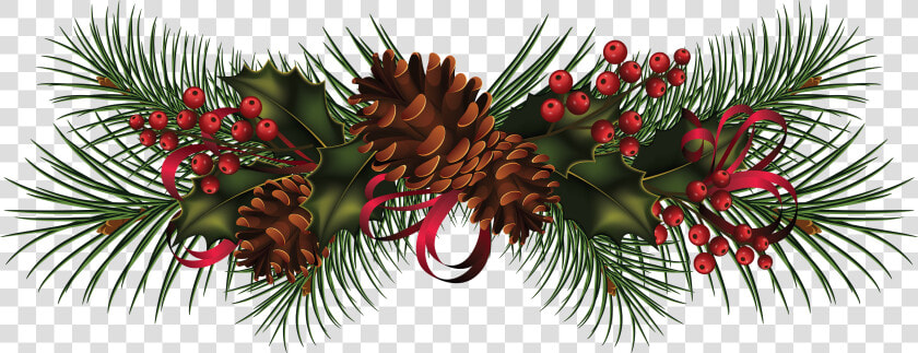 Christmas Garland Wreath Clip Art   Christmas Wreath Clip Art  HD Png DownloadTransparent PNG