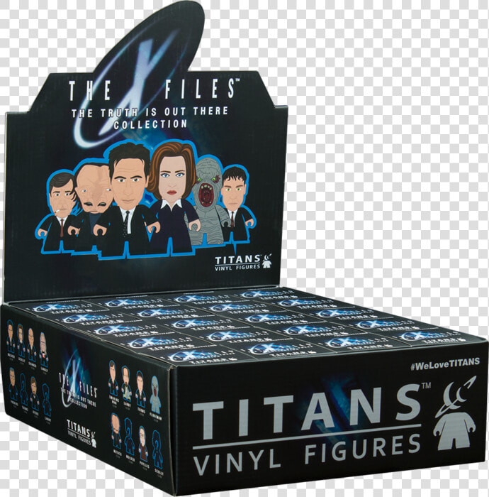 Titans X Files Blind Box Case Data Rimg Lazy   Titan Mini X Files  HD Png DownloadTransparent PNG