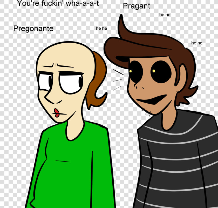 Basic Bb Asks Pregnant Baldi  HD Png DownloadTransparent PNG