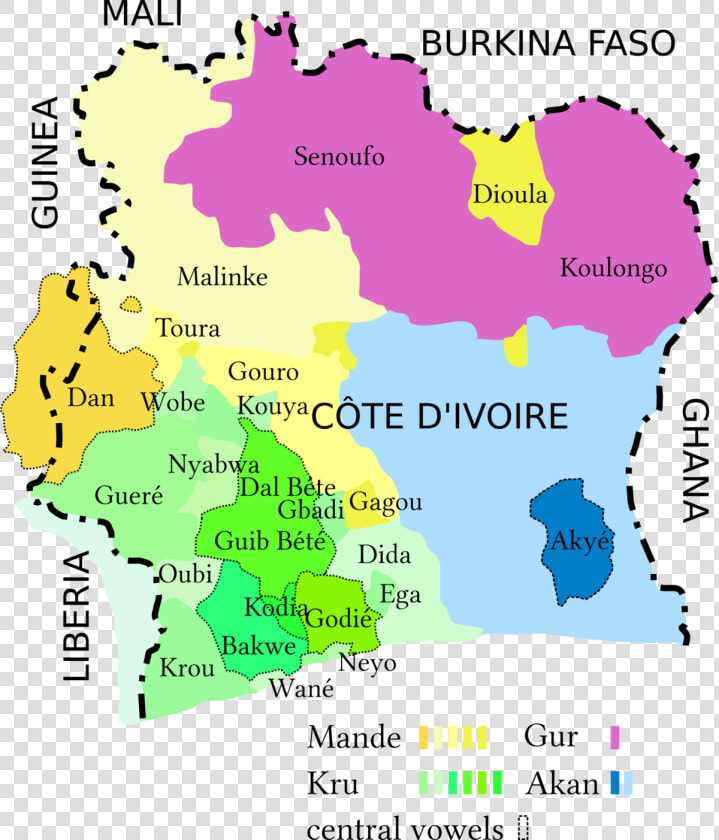 Ivory Coast Languages  HD Png DownloadTransparent PNG