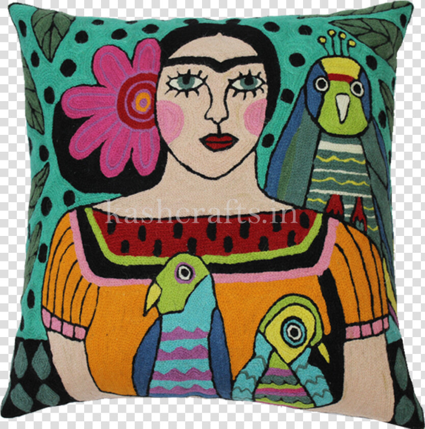 Frida Kahlo Cushion Cover   Frida Kahlo Cushion Covers  HD Png DownloadTransparent PNG