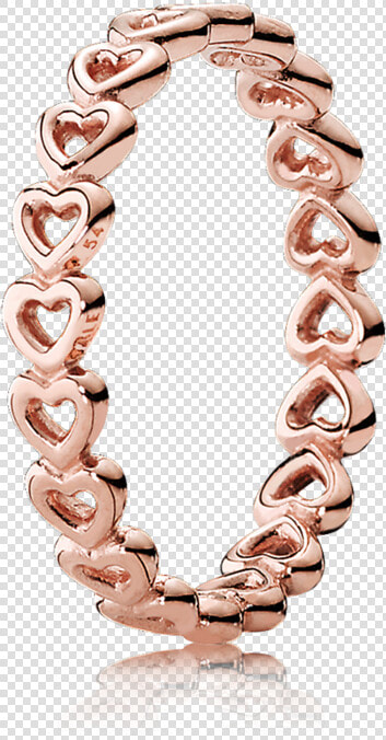 Anelli Pandora Cuore Rosa  HD Png DownloadTransparent PNG