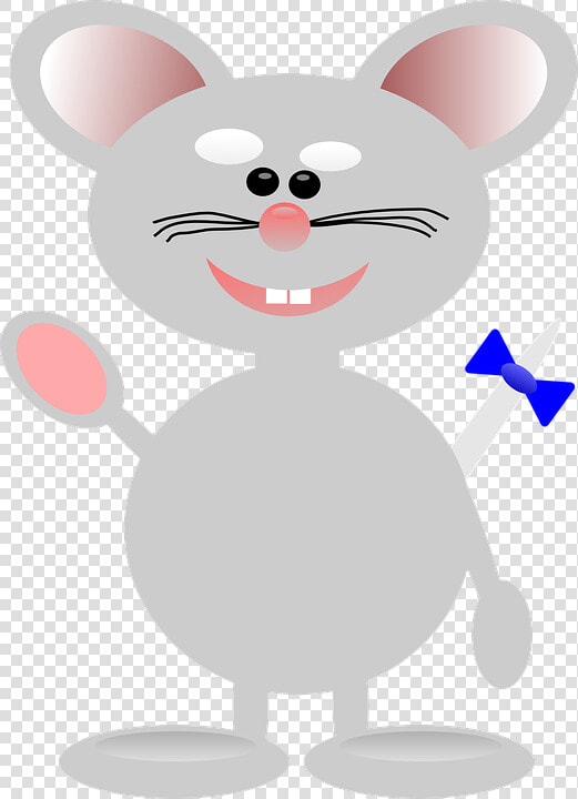 Mouse  Cartoon  Cute  Isolated  Character  Happy  Funny   Mouse Clip Art  HD Png DownloadTransparent PNG