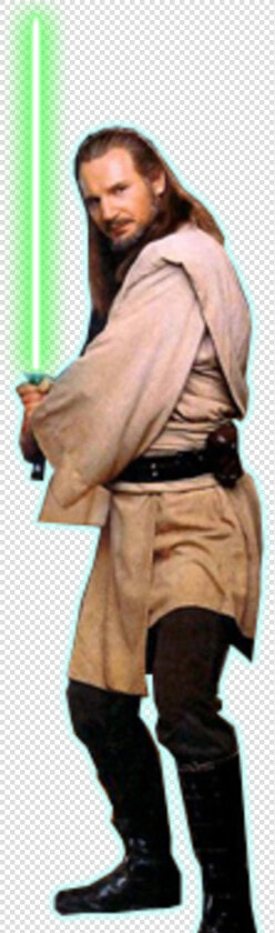 Qui Gon Jinn Green Lightsaber  HD Png DownloadTransparent PNG