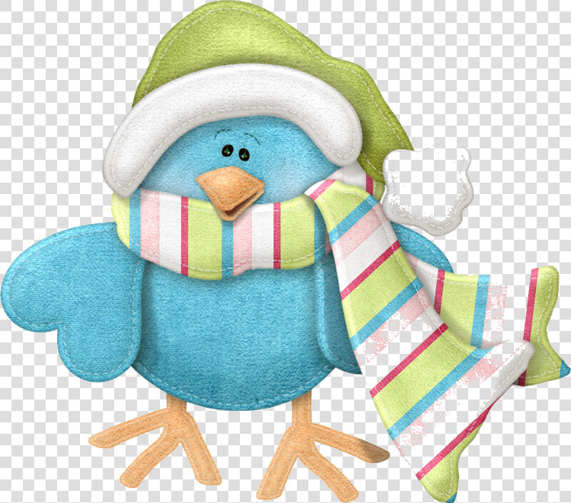 Winter Cliparts For Free Clipart Scene And Use In Transparent   Cute Winter Birds Clipart  HD Png DownloadTransparent PNG