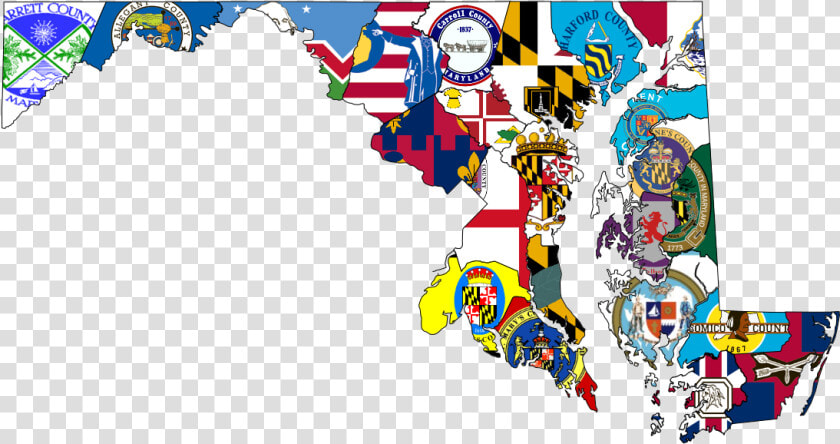 Transparent Maryland Flag Png   Flag Of Howard County Md  Png DownloadTransparent PNG