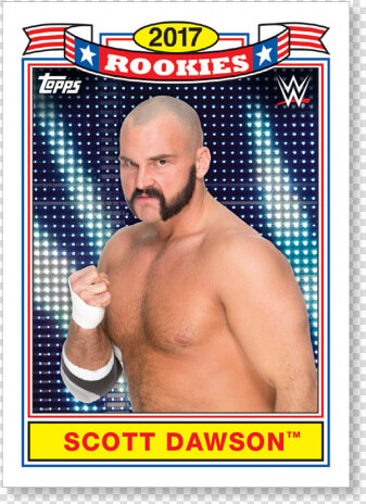 2018 Topps Wwe Heritage Scott Dawson Top Ten Rookies   Shinsuke Nakamura  HD Png DownloadTransparent PNG