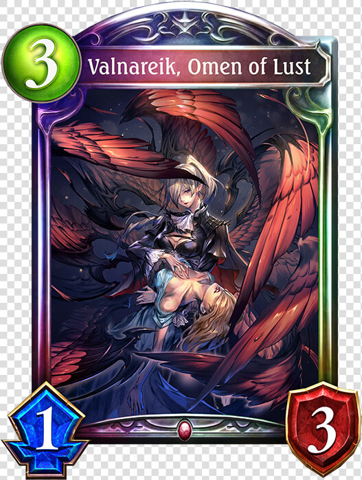 Unevolved Valnareik  Omen Of Lust   Shadowverse Miranda  HD Png DownloadTransparent PNG