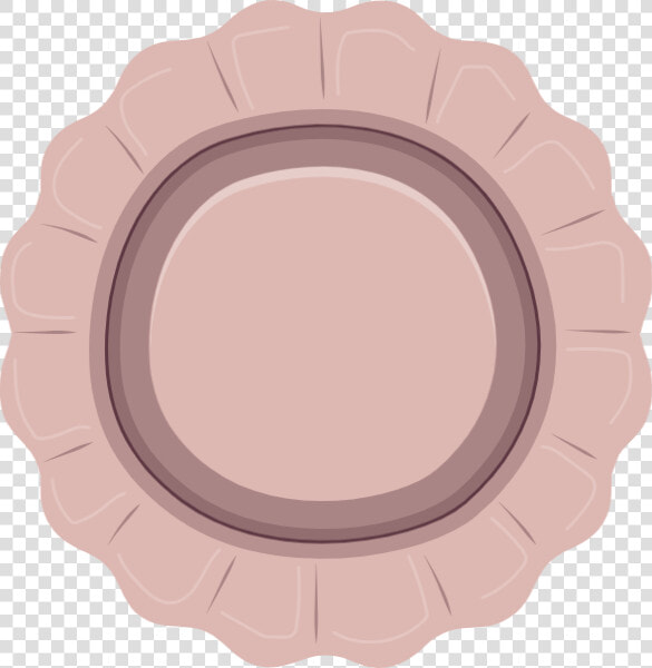 Free Online Plates Cutlery   Circle  HD Png DownloadTransparent PNG