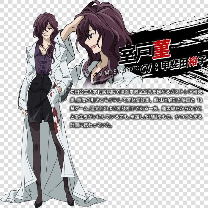 Black Bullet Characters  HD Png DownloadTransparent PNG