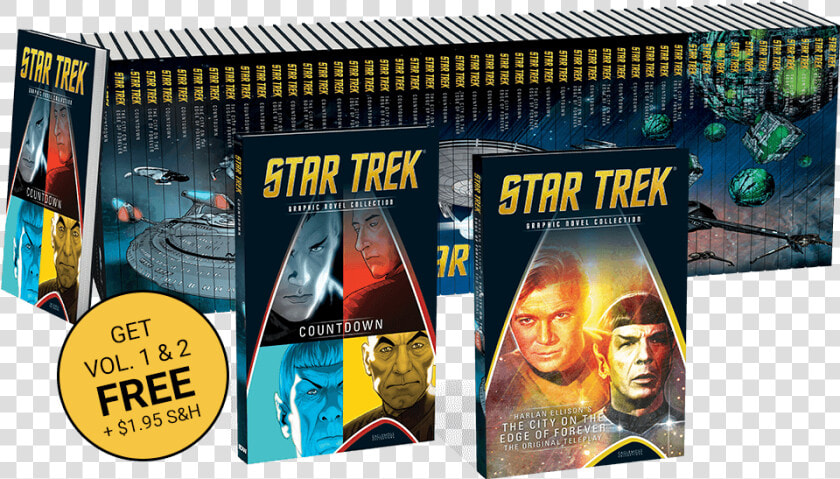 Star Trek Graphic Novel Collection Countdown  HD Png DownloadTransparent PNG