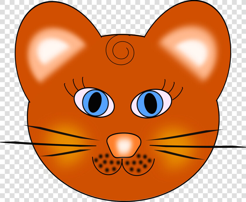 Cat Clip Arts   Cabecita De Gato Caricatura  HD Png DownloadTransparent PNG