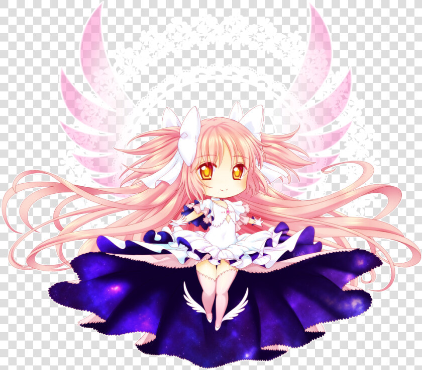 Chibi Ultimate Madoka   Ultimate Madoka Png  Transparent PngTransparent PNG