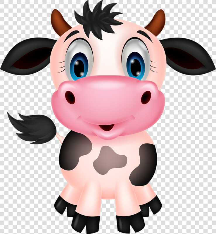 Transparent Cute Cow Png   Animadas Imagenes De Vacas  Png DownloadTransparent PNG