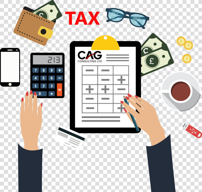 Transparent Office Supplies Clipart   Taxes Clip Art  HD Png DownloadTransparent PNG