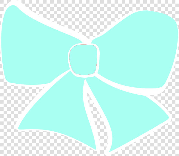 Hair Bow Svg Clip Arts   Transparent Bow Clipart Light Blue Bow  HD Png DownloadTransparent PNG