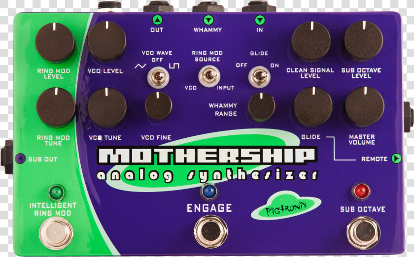 Mothership Synth Title Mothership Synth   Pigtronix Mothership  HD Png DownloadTransparent PNG