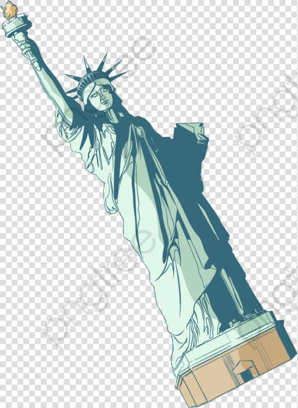 Estatua Da Liberdade Desenho Png  Transparent PngTransparent PNG