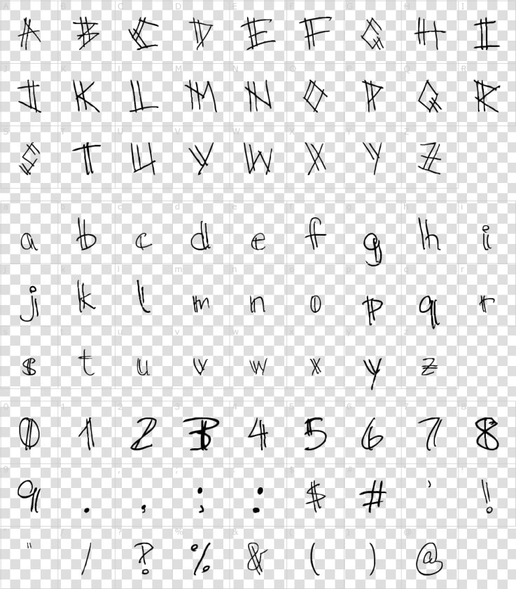 Scratched Font  HD Png DownloadTransparent PNG