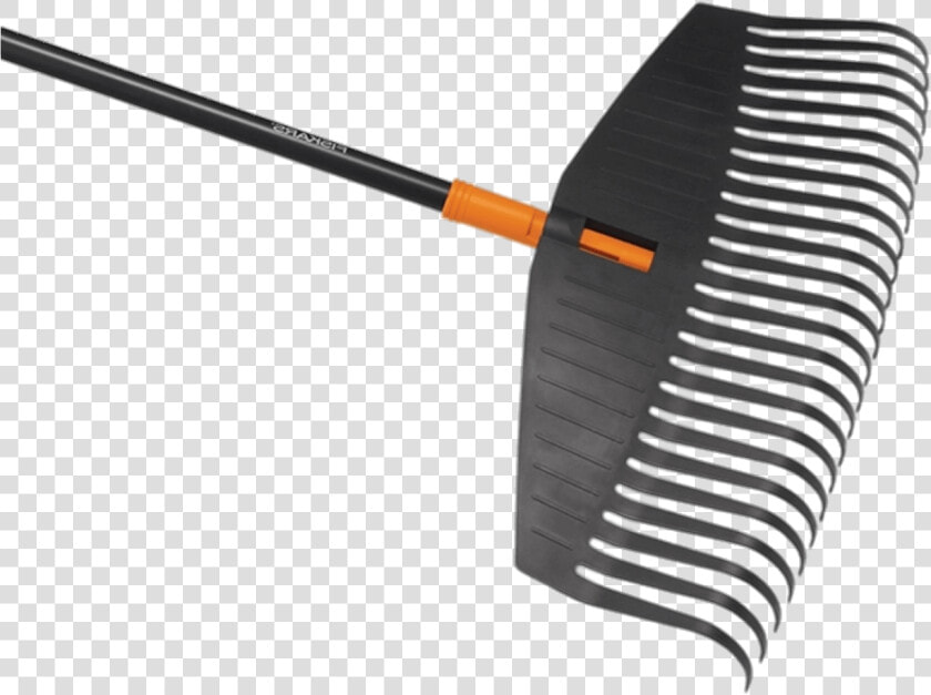 Solid Large Leaf Rake   Fiskars Solid Leaf Rake  HD Png DownloadTransparent PNG