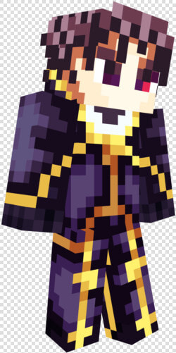 Minecraft Code Geass Zero Skin  HD Png DownloadTransparent PNG