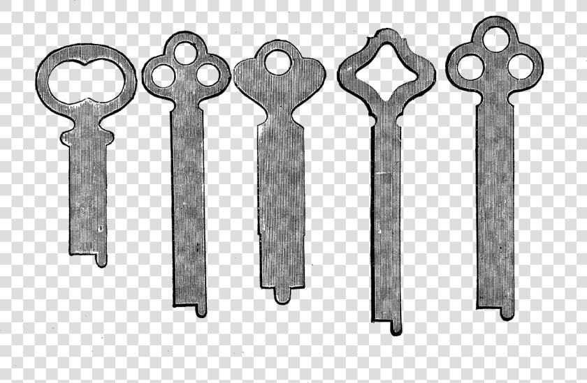 This Is A Fun Vintage Key Collage Sheet Of 5  Vintage   Sketch  HD Png DownloadTransparent PNG