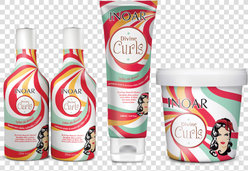 Inoar Divine Curls Range   Inoar  HD Png DownloadTransparent PNG