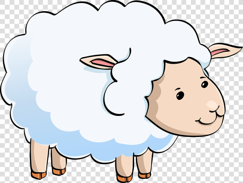 Lamb  Sheep  Cute  Animal  Funny  Character  Cartoon   Lamb Clipart Transparent Background Free  HD Png DownloadTransparent PNG