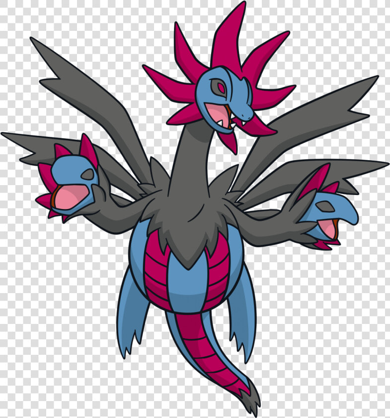 Global Link   Pokemon Hydreigon Shiny  HD Png DownloadTransparent PNG