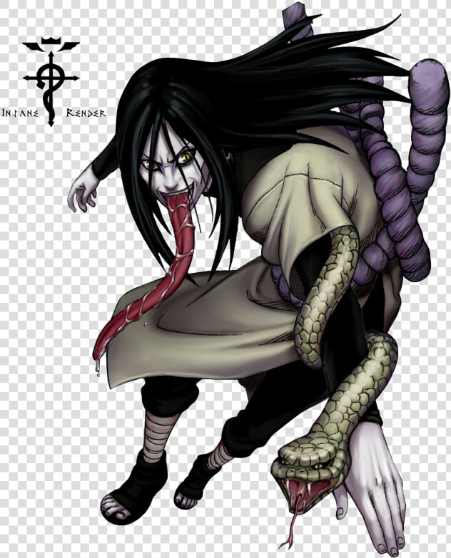 Orochimaru Akatsuki Snake   Full Metal Alchemist Symbol  HD Png DownloadTransparent PNG