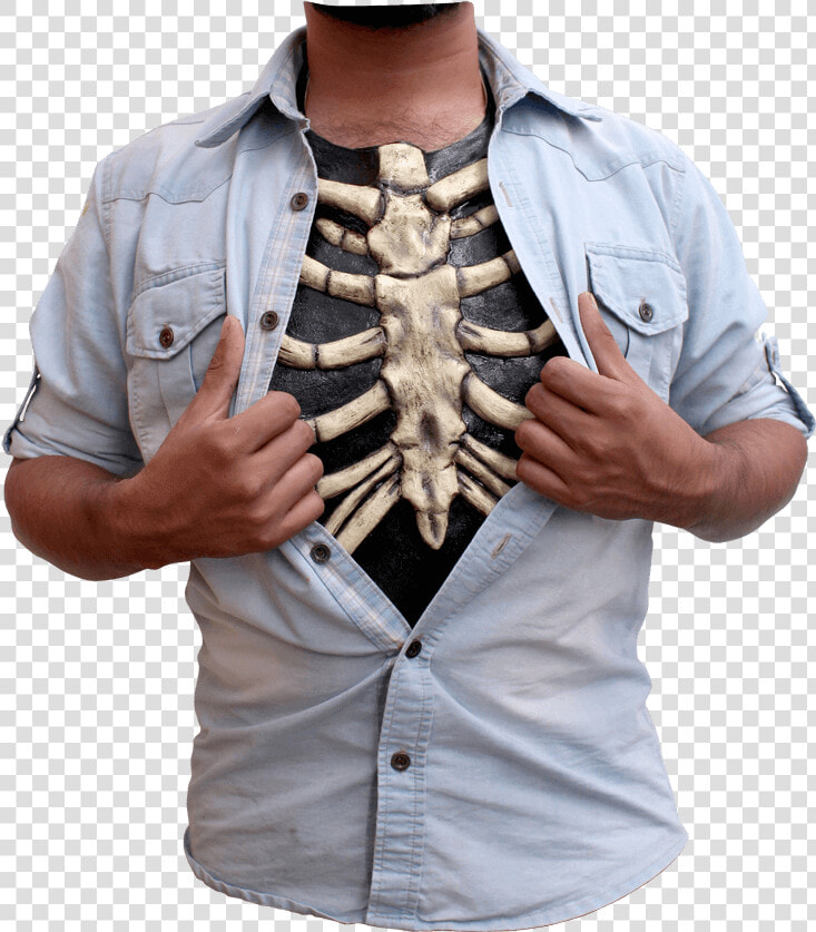 Bone Ribcage Chest Piece  HD Png DownloadTransparent PNG