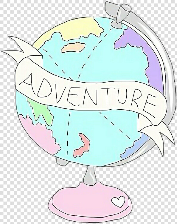 Transparent Adventurer Clipart   Globe Pastel  HD Png DownloadTransparent PNG