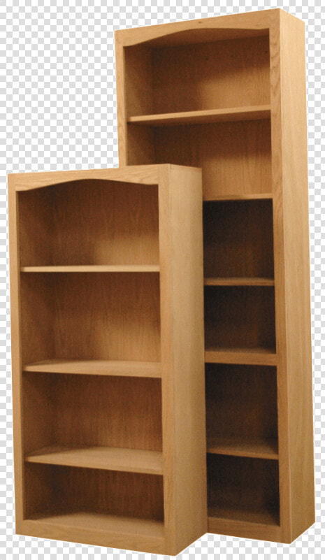 Furniture In The Raw Arch Bookcases   Bookcase  HD Png DownloadTransparent PNG