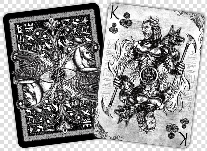 Ancient Egypt Art Playing Cards  HD Png DownloadTransparent PNG