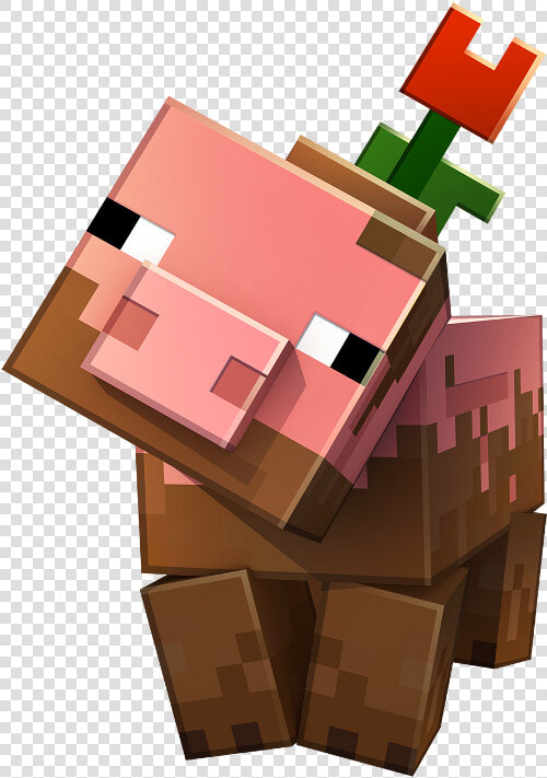 I Just Can T I M Sorry It S Too Much Make This Pig   Minecraft Earth Muddy Pig  HD Png DownloadTransparent PNG