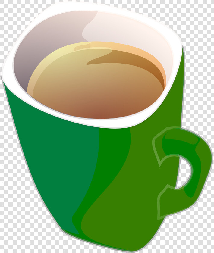 Taza De Café  Taza De Té  Copa  Café  Té  Beber  Taza   Green Coffee Mug Clipart  HD Png DownloadTransparent PNG