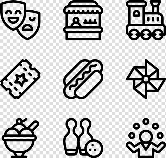 Amusement Park   Farm Icons  HD Png DownloadTransparent PNG